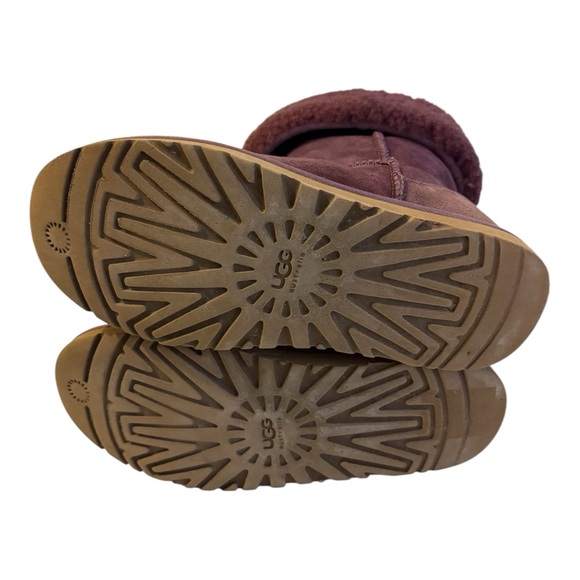 UGG Vintage Y2K Dark Purple Mauve Classic Tall Shearling Boots 🧸💜✨ - Picture 8 of 8